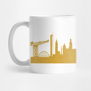 Golden Glasgow Mug